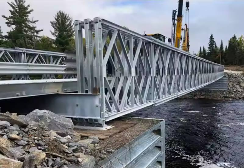 Design of Bailey Bridge Load Capacity Test Scheme