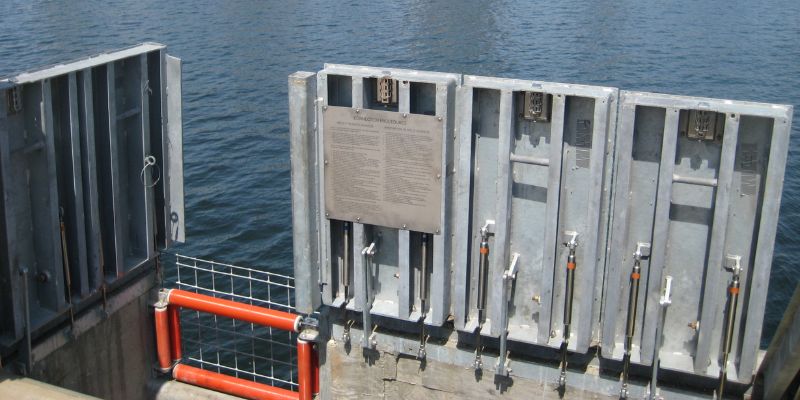 One Man lift assist shore power pit safety covers