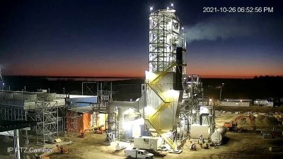 Organic Rankine Cycle (ORC) and Thermal Oil Heating Plant Steel Buildings | MLTC Bioenergy Centre Power Plant