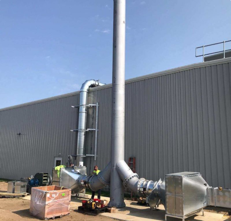 Tubular Steel stacks and Ductwork | ZHM,China Manufacturer Factory Supplier