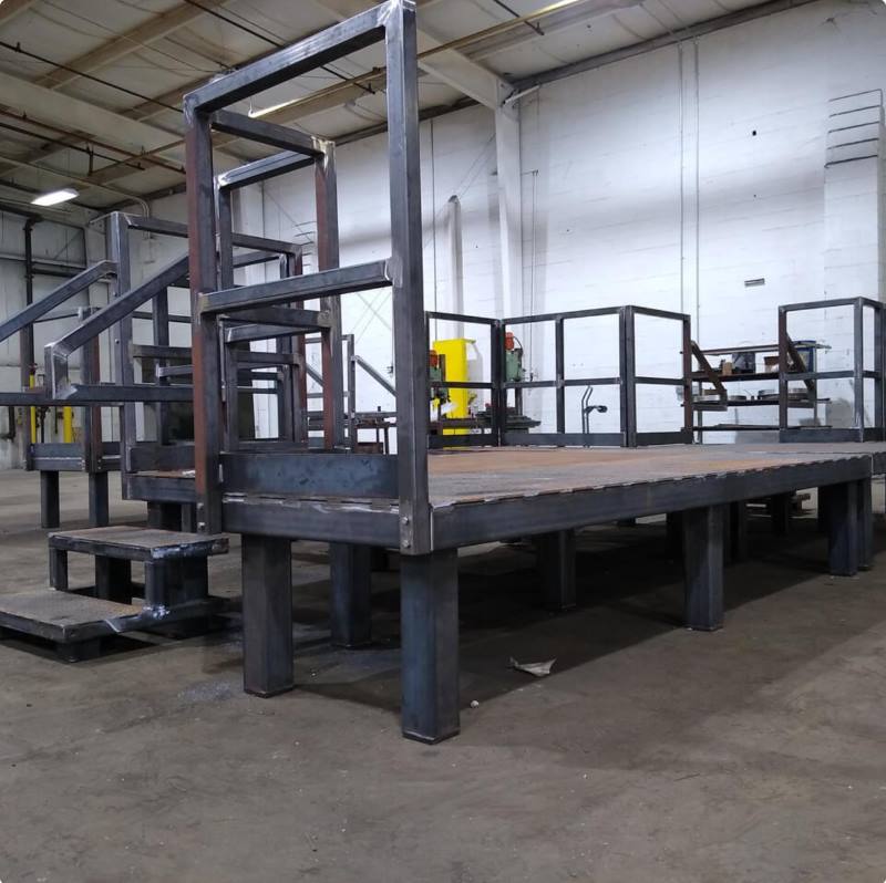 Steel Platforms, railings and walkways | ZHM,China Manufacturer Factory Supplier