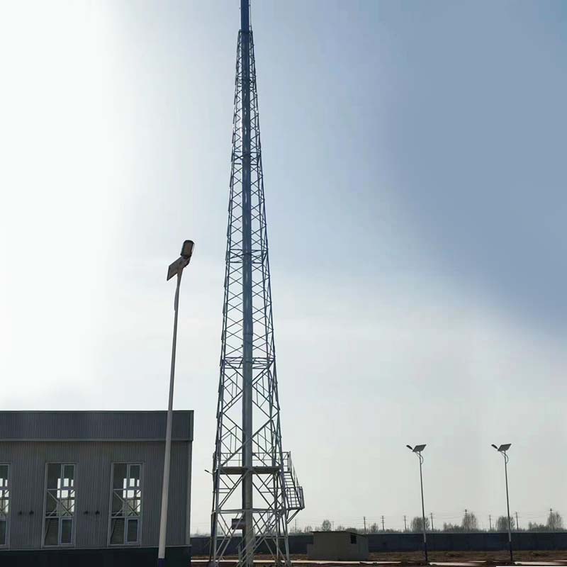 Angle Steel Chimney Towers | Chimney Supporting Platforms | Lattice Steel Structures | ZHM Huawu Steel,China