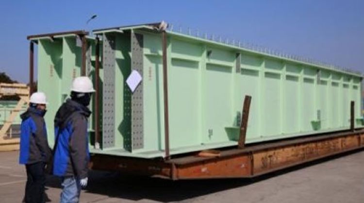 Oro Bridge Girder Frame works: Client accompany for loading port visit, Ensuring secure loading and damage prevention of coatings 