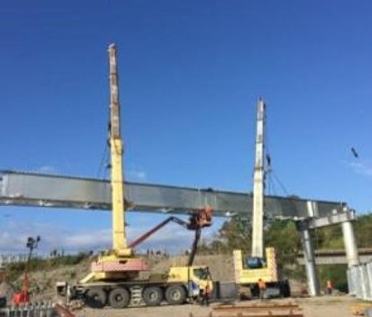 Oro Bridge Girder Frame works: Steel Bridge Installation in Papua New Guinea 