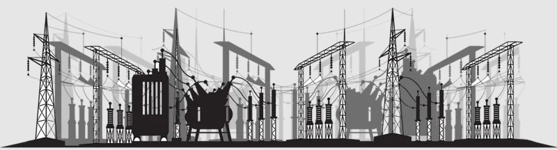 Electrical Steel Substation Structures in Steel Works