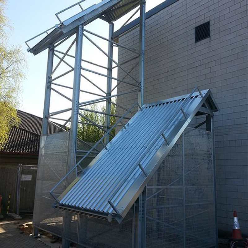 Fire Station Training Towers | Fire Fighting Training Drill Towers Multi Roof Training Rig