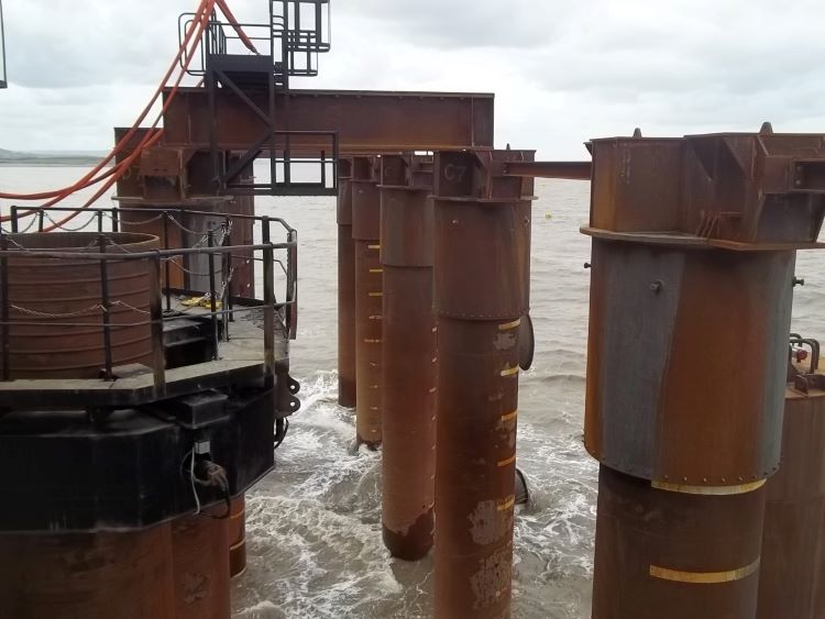 Hinkley Point C - Temporary Jetty Steel Piles | Made In China ZHM