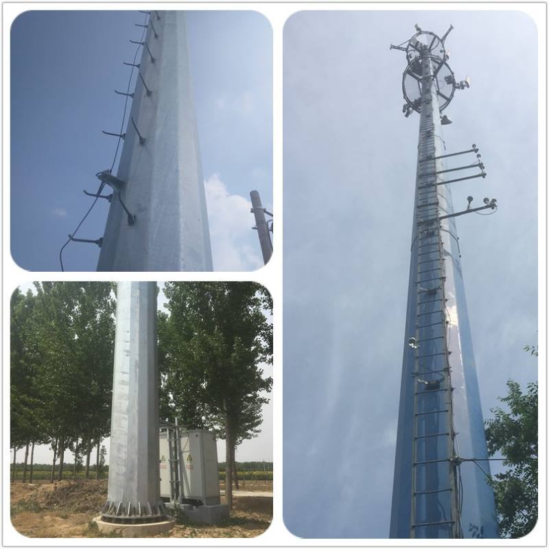 Self Supporting Single Tube Steel Towers  | Monopole | Communication  | Power Transmission
