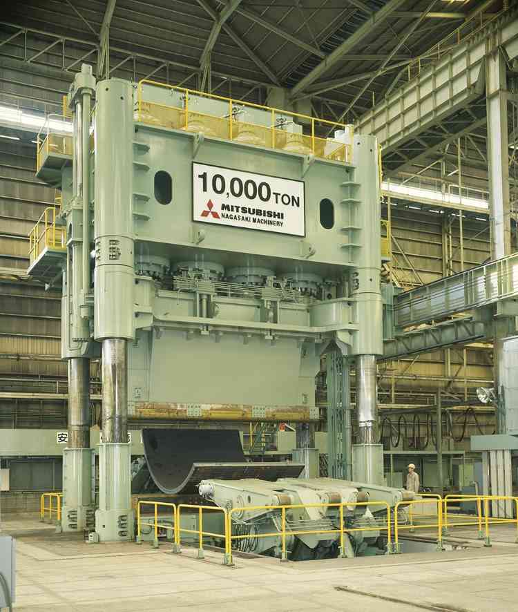 Heavy Steel Structure for Japan Mitsubishi Forming Press Workshop