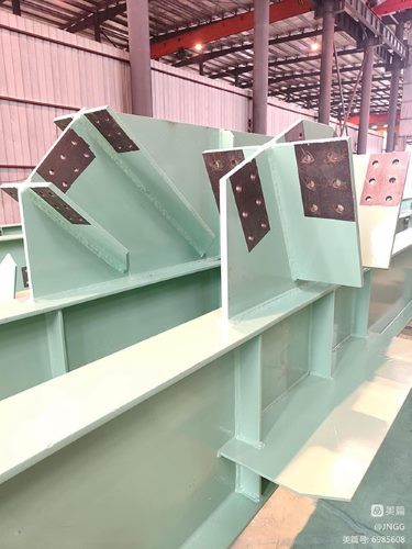 Heavy Steel Structure for Japan Mitsubishi Forming Press Workshop 