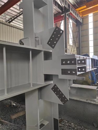 Heavy Steel Structure for Japan Mitsubishi Forming Press Workshop 