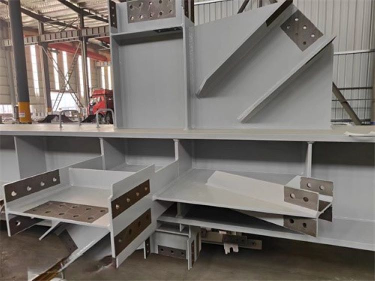 Heavy Steel Structure for Japan Mitsubishi Forming Press Workshop 