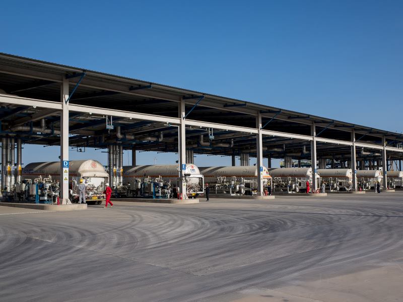 LNG Receiving Station Canopies