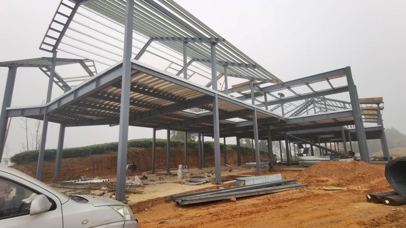 1300m2 Light Steel Frame Villa For Resort Holiday Houses