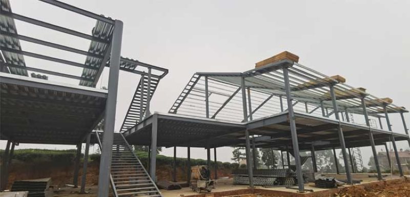 1300m2 Light Steel Frame Villa For Resort Holiday Houses
