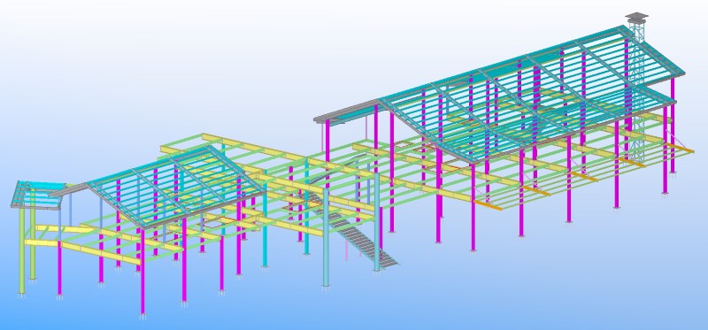 1300m2 Light Steel Frame Villa For Resort Holiday Houses