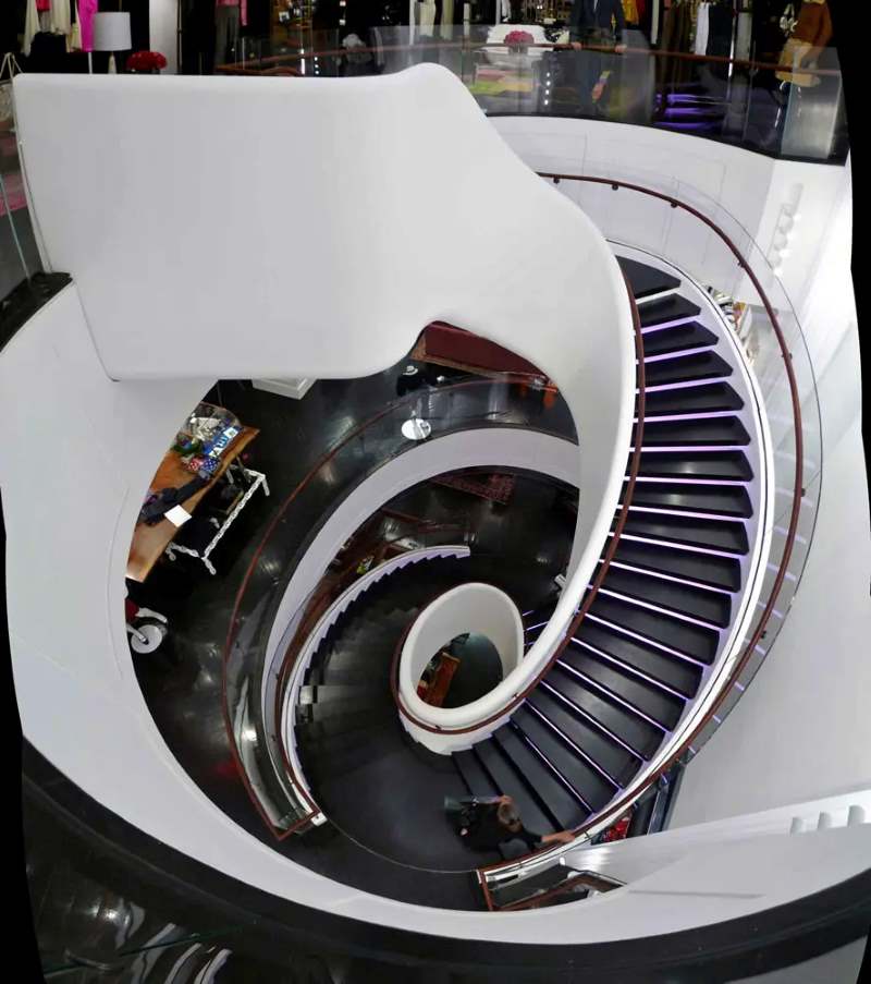 Spiral Architectural Steel Stairs | Elliptical Stairs | ZHM,China Manufacturer Factory Supplier
