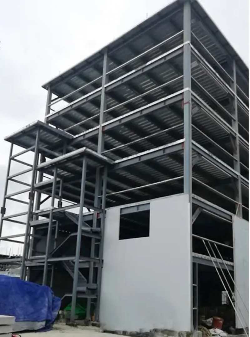 Steel Structure Hotels | Steel Dormitory Houses Exteior Insulated Cladding Panel Installation