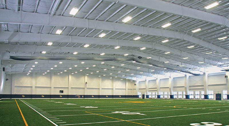 Clear Span Indoor Football Practice Building Sports Facility 