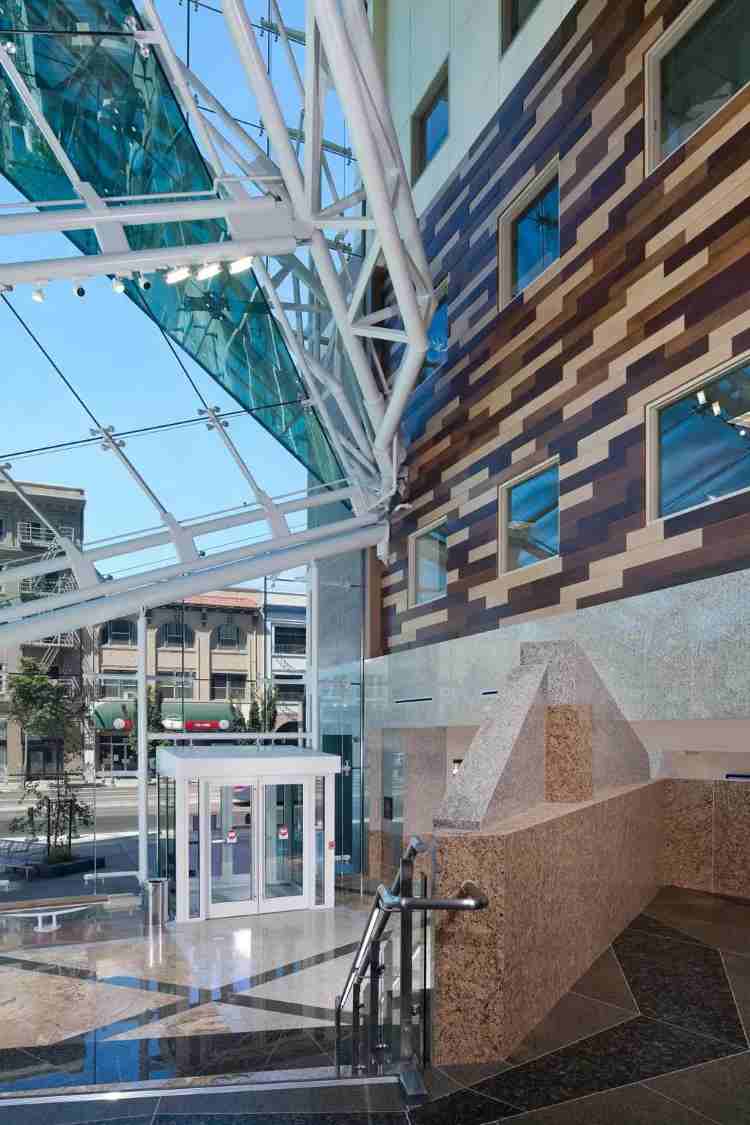 Atriums Point Supported Glass Façade Metal Works | Architecturally Exposed Steel