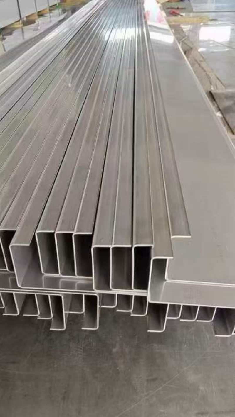 SS304D Roof Wall Building Cladding System-Cold-formed Purlin Stainless Steel 