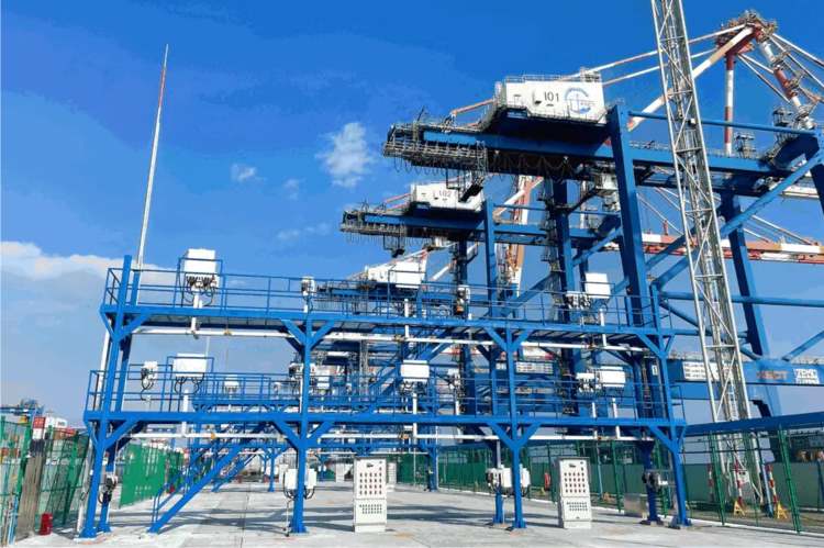 3_Reefer_Yard_Stack_Storage_Substation_Expansion_Project_Xiameng_Reefer_Rack_Gantries_05b
