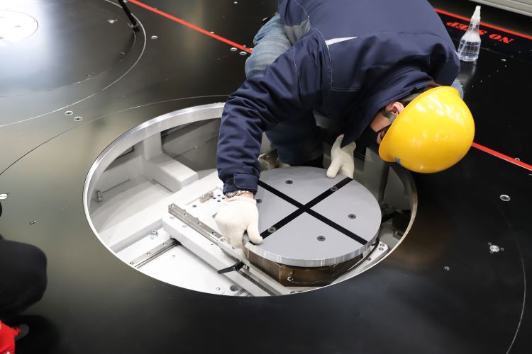 Wind Tunnel Pad Installation