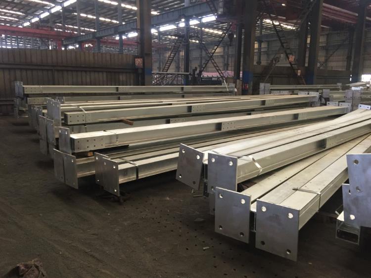 Container Reefer Rack Steel Scalffolding,Shuaiba Container Terminal,Kuwait: Structures Fabrication,Galvanization and Packing and Container Under-going 