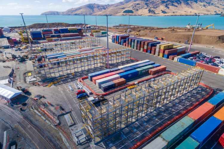 New Zealand Reefer Tower Rack Gantries Steel Structures: Reefer Tower Under Operation