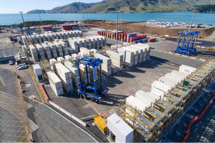 New Zealand Reefer Tower Rack Gantries Steel Structures: Reefer Rack Tower Construction Finished and Under Operation and Commisssioning