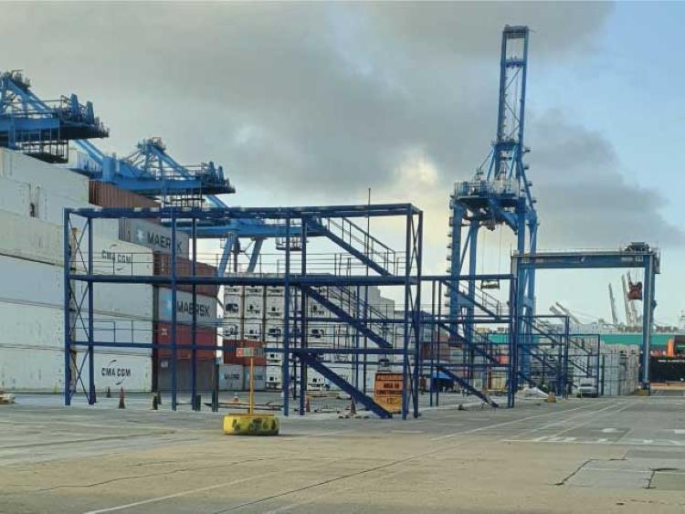 Refrigerated_Container_Reefer_Rack_Gantry_Yard_Steel_Structure_Connections_Manzanillo_Terminal_Panama_4
