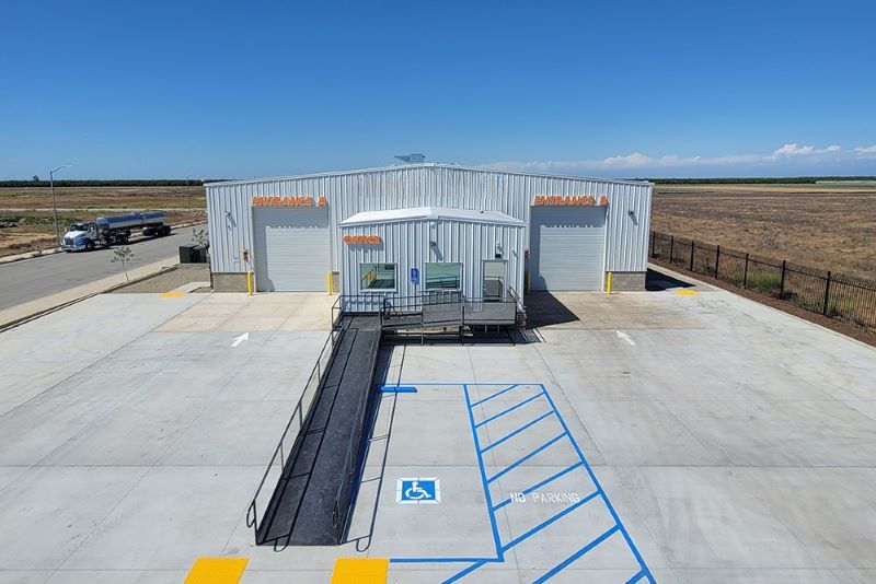 Prefabricated Steel Truck Washing Buildings | Wash Shop | ZHM Huawu Steel,China