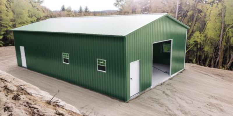 30x50 Drive Through Garage | Oversized Custom Garage | ZHM Huawu Steel,China