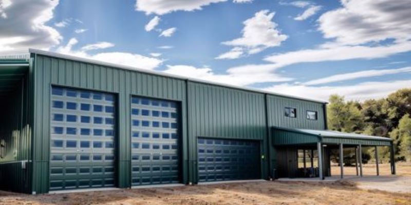 Shop House 40x50 with 3 Beds & 1,200 sq ft Workspace | Metal Kit Building Packages for Sale