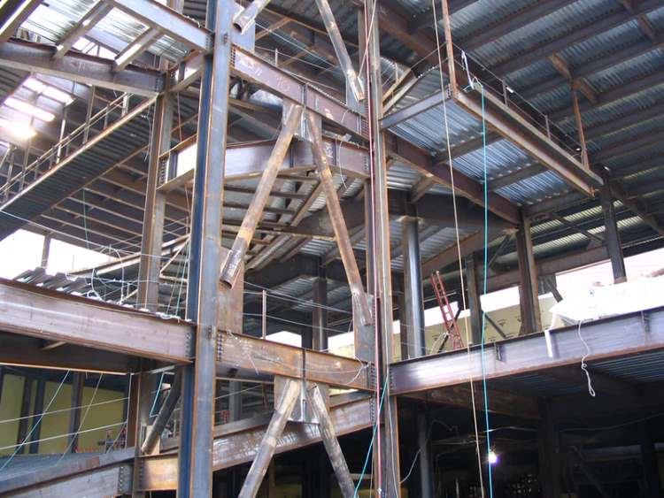Showroom and Theater Podium Skirt Building Steel Structure for Wynn Resort Hotel