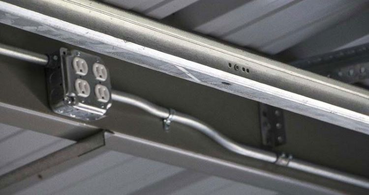 Steel_building_interiors_guide_finishing_metal_building_interiors_6_electrical-outlets-metal-building