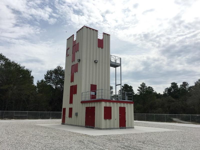Fire Simulator Platform Building with Burner Rooms | First Alarm - Four Story | ZHM,China Manufacturer Factory Supplier