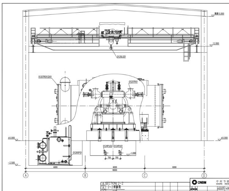 STG_Steam_Tubine_House_Generator_Building_Waste_Heat_Recovery_Power_Plant_Ghana_03_1x22MW_Steam_turbine_House_Section_Vi