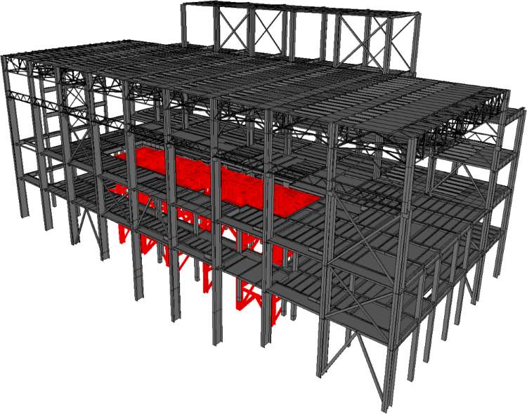 Steam_Turbine_House_Platform_Steel_Building_Power_Plant_JPL_India_01-Steam-Turbine-building-BIM-Model