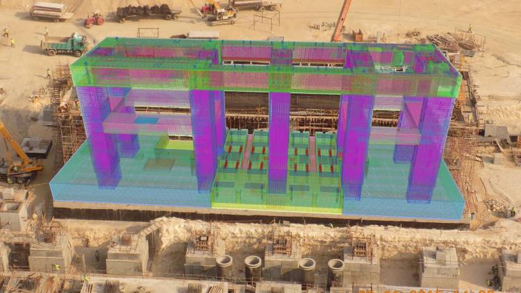 Steam_Turbine_House_Platform_Steel_Building_Power_Plant_JPL_India_03_Steam_Turbine-anti-vibration-pedestal-concrete